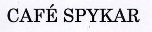 Cafe` Spykar Device mark 1855923 Trademark