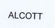 Alcott Device mark 1776670 Trademark