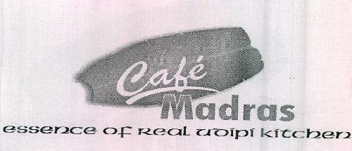 Cafe Madras (device Of Leaf) Device mark 2360871 Trademark