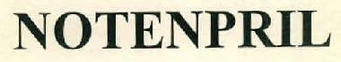 Notenpril Device mark 2707001 Trademark