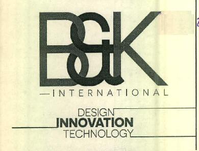B&k International Design Innovation Technology Device mark 2849581 Trademark