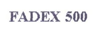 Fadex 500 (device) Device mark 1679683 Trademark
