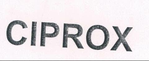 Ciprox Device mark 2072396 Trademark