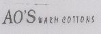 Ao S Warm Cotons Device mark 941391 Trademark