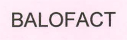 Balofact Device mark 2449182 Trademark