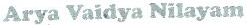 Arya Vaidya Nilayam Device mark 1838487 Trademark