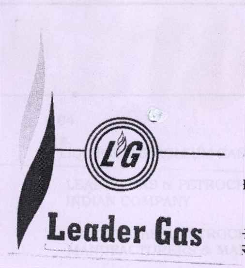 Lg Leader Gas (label) Device mark 1799109 Trademark