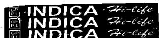 Indica Hi-life, Gp Pl Device mark 1393509 Trademark
