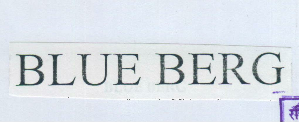 Blue Berg Device mark 2069566 Trademark