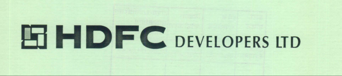 Hdfc Developers Ltd, Device mark 2062393 Trademark