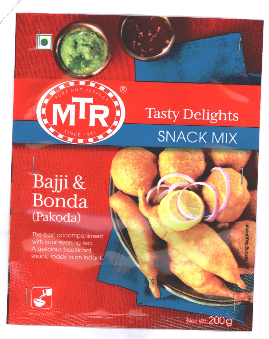 Mtr- Bajji & Bonda(pakoda) Device mark 2321117 Trademark