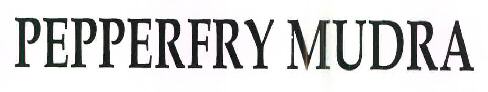Pepperfry Mudra Device mark 2726940 Trademark