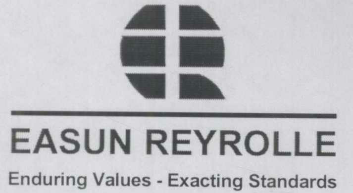 Easun Reyrolle (monogram) Device mark 1380198 Trademark