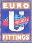Euro Fittings (device Of Globe, Label) Device mark 1498036 Trademark