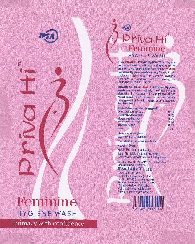 Priva Hi With Label Device mark 1429461 Trademark