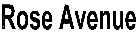 Rose Avenue (logo) Device mark 2270553 Trademark