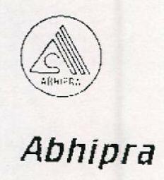 Abhipra Device mark 695449 Trademark