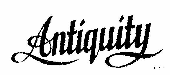 Antiquity Device mark 600558 Trademark