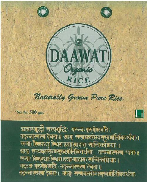 Daawat Device Device mark 1201298 Trademark