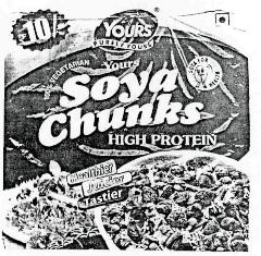 Yours Purely Yours Soya Chunks High Protein Device mark 2973177 Trademark