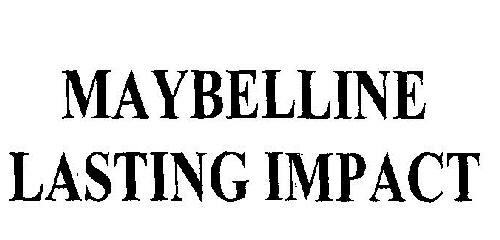 Maybelline Lasting Impact Device mark 1809967 Trademark