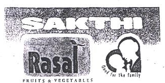Sakthi, Rasal, Fruits & Vegetables. Device mark 981121 Trademark