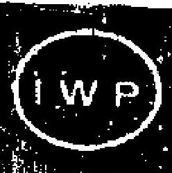Iwp (lable) Device mark 770112 Trademark