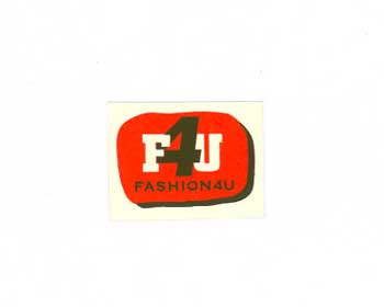 F4u Logo With Word Fashion 4 U Device mark 2044876 Trademark