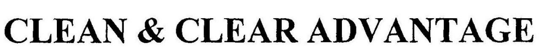 Clean & Clear Advantage Device mark 1952328 Trademark