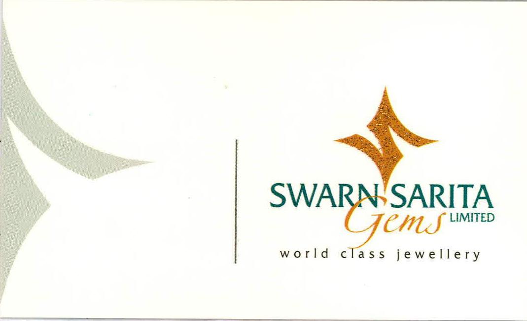 Swarn Sarita Gems Limited Device mark 2213815 Trademark