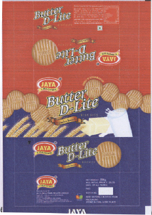 Jaya Butter D-lite (device) Device mark 2201282 Trademark