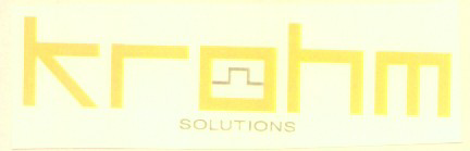 Krohm (label) Device mark 1035283 Trademark