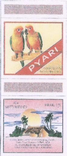 Pyari With Label Device mark 1421180 Trademark