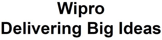 Wipro Delivering Big Ideas Device mark 2170948 Trademark