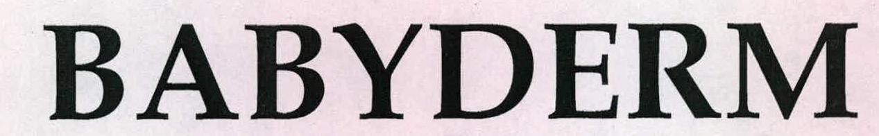 Babyderm Device mark 2227325 Trademark