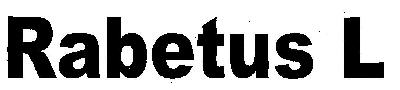 Rabetus L Device mark 2722567 Trademark