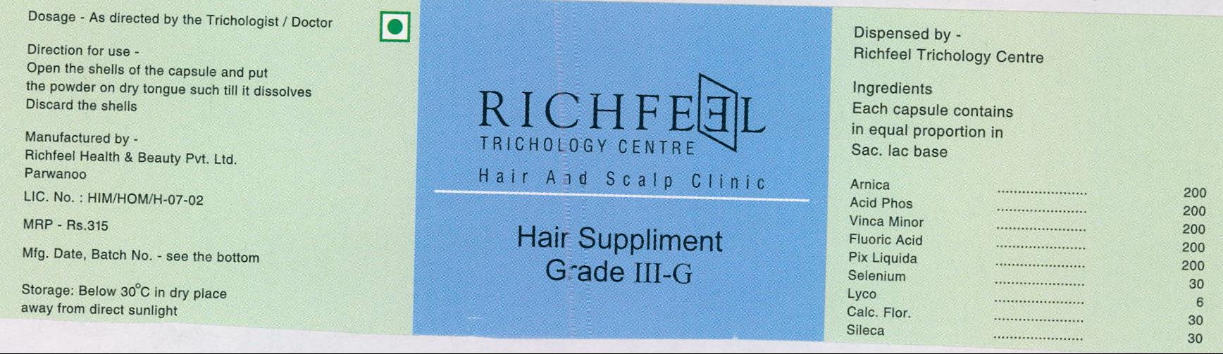 Richfeel (label) Device mark 1993890 Trademark
