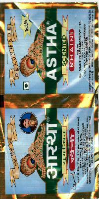 Astha Khaini With Label Device mark 1481147 Trademark