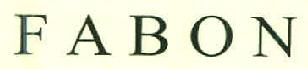 Fabon Device mark 2677880 Trademark