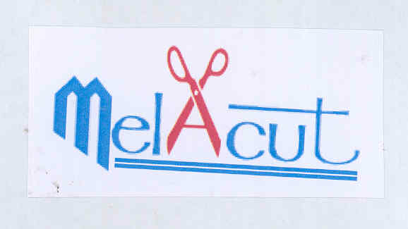 Melacut (label) Device mark 1687535 Trademark