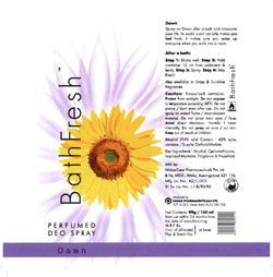 Bath Fresh Device mark 1573725 Trademark