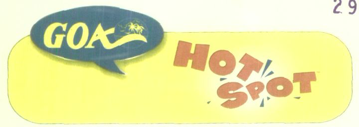 Goa Hot Spot (label) Device mark 1380154 Trademark