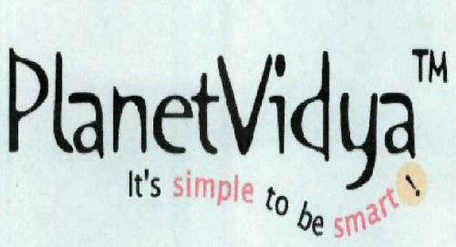 Planetvidya (with Device) Device mark 1981005 Trademark