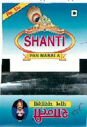 Shanti (device Of Label) Device mark 1320272 Trademark