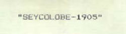 Seycolobe-1905 Device mark 825079 Trademark