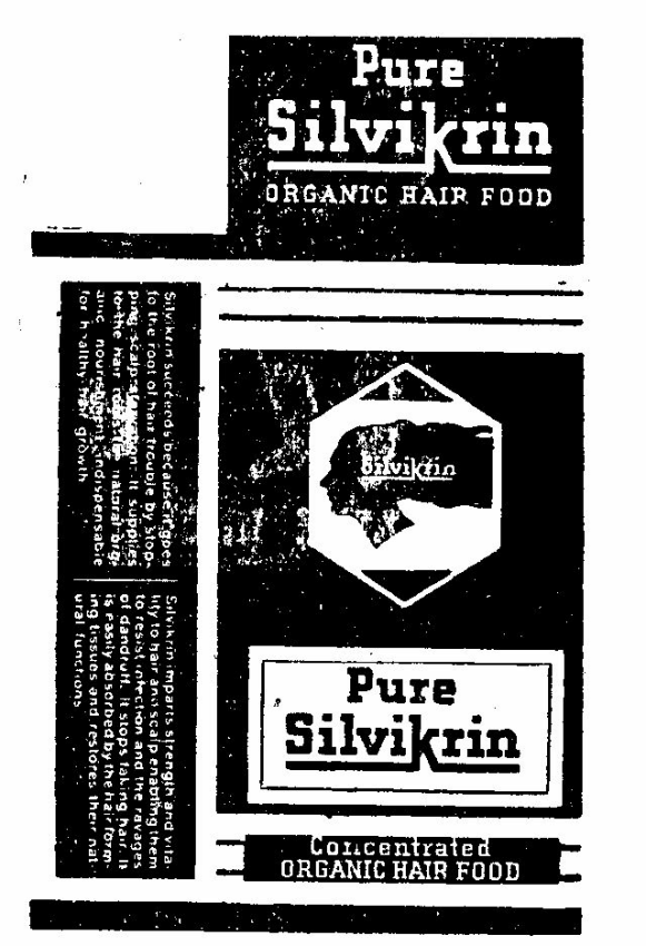 Silvikrin Device mark 11134 Trademark