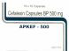 Apkef - 500 (lable) Device mark 1518016 Trademark
