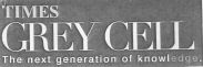 Times Grey Cell (label) Device mark 1551050 Trademark