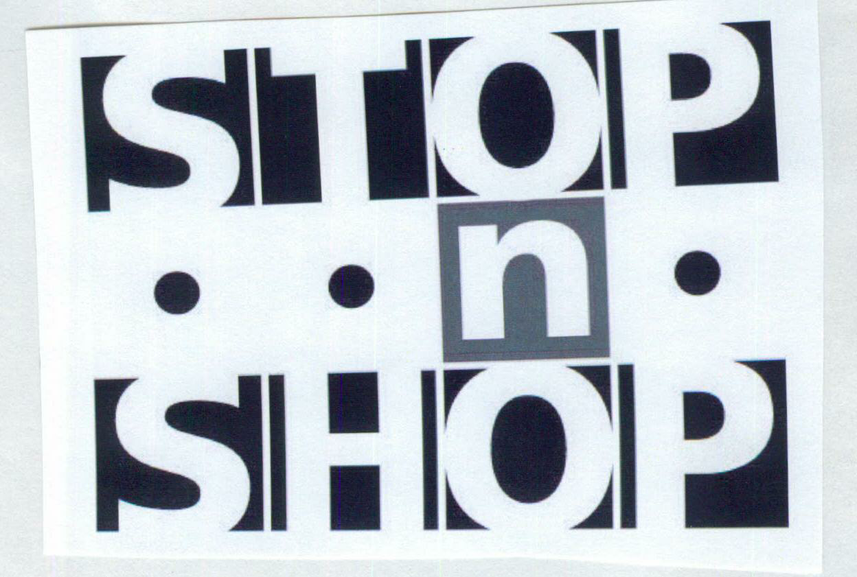 Stop N Shop (label) Device mark 1452161 Trademark