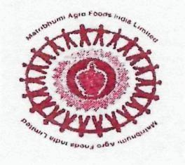 Matribhumi Agro Foods India Limited (device) Device mark 2500692 Trademark